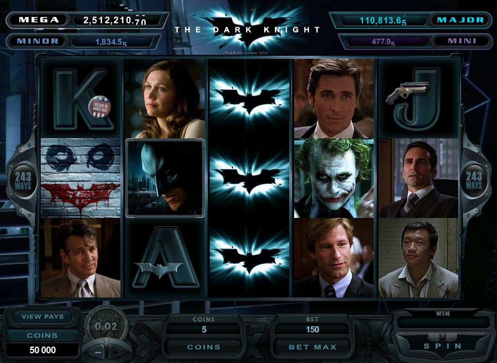 Dark Knight Slots screenshot
